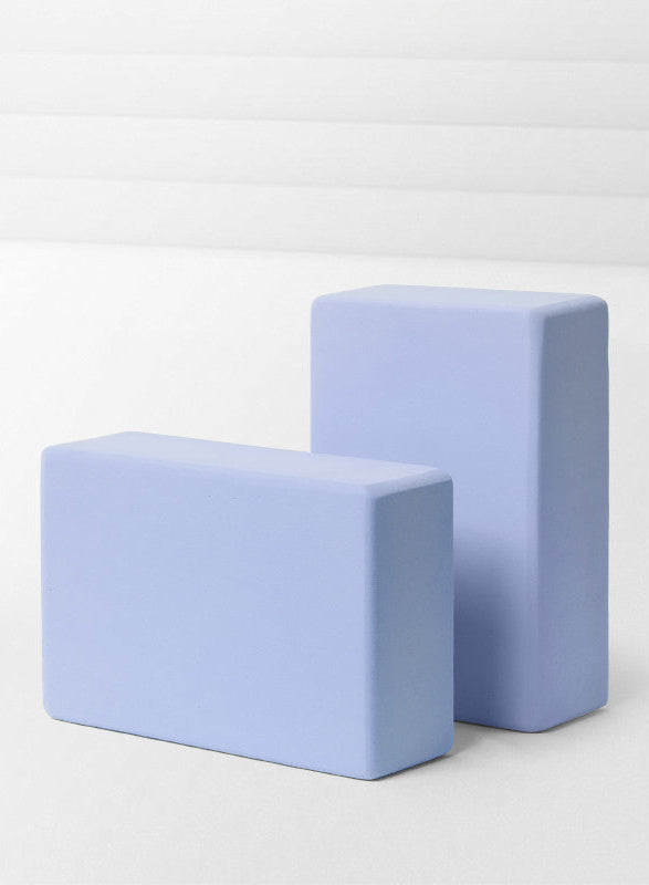 Affordable Pastel Colored Yoga Block Set 2 Pcs