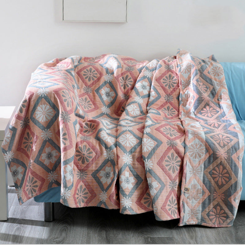 Pastel Patterned Blanket