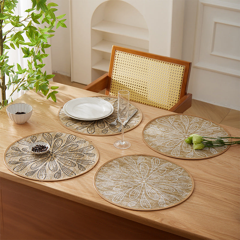 Patterned Jute Placemat