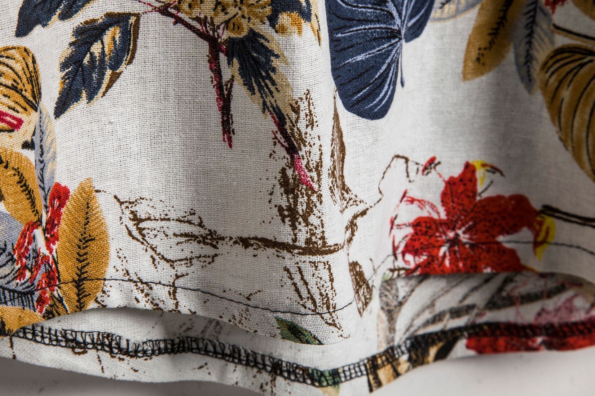 Plants and Flowers Print Shirt for Men