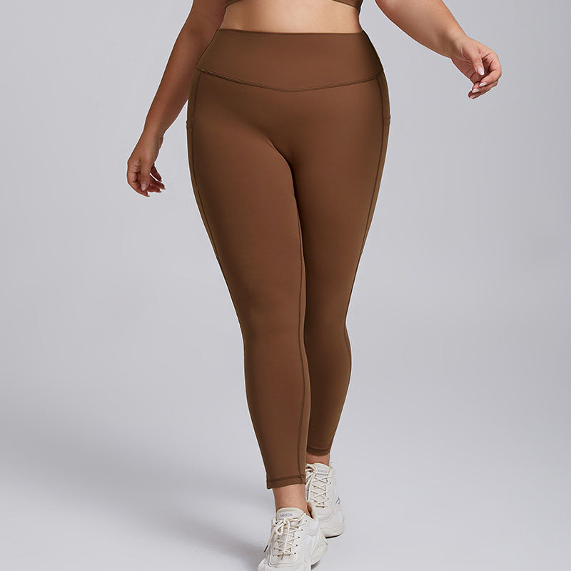 Plus Size Yoga Activewear Set