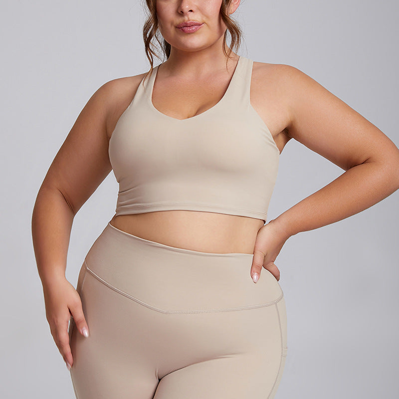 boho Plus Size Yoga Activewear Set