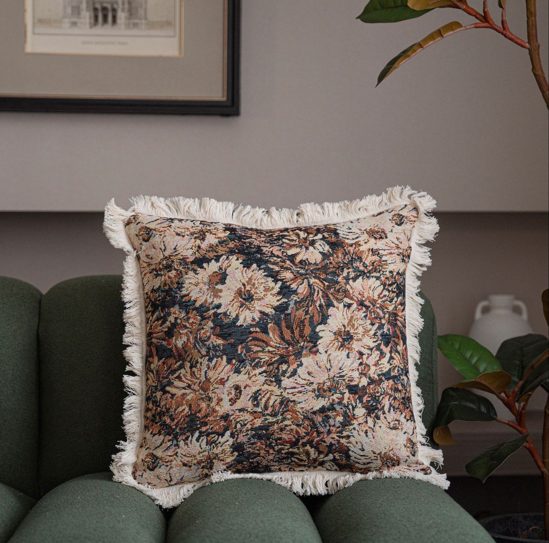 Realistic Floral Pillow Covers