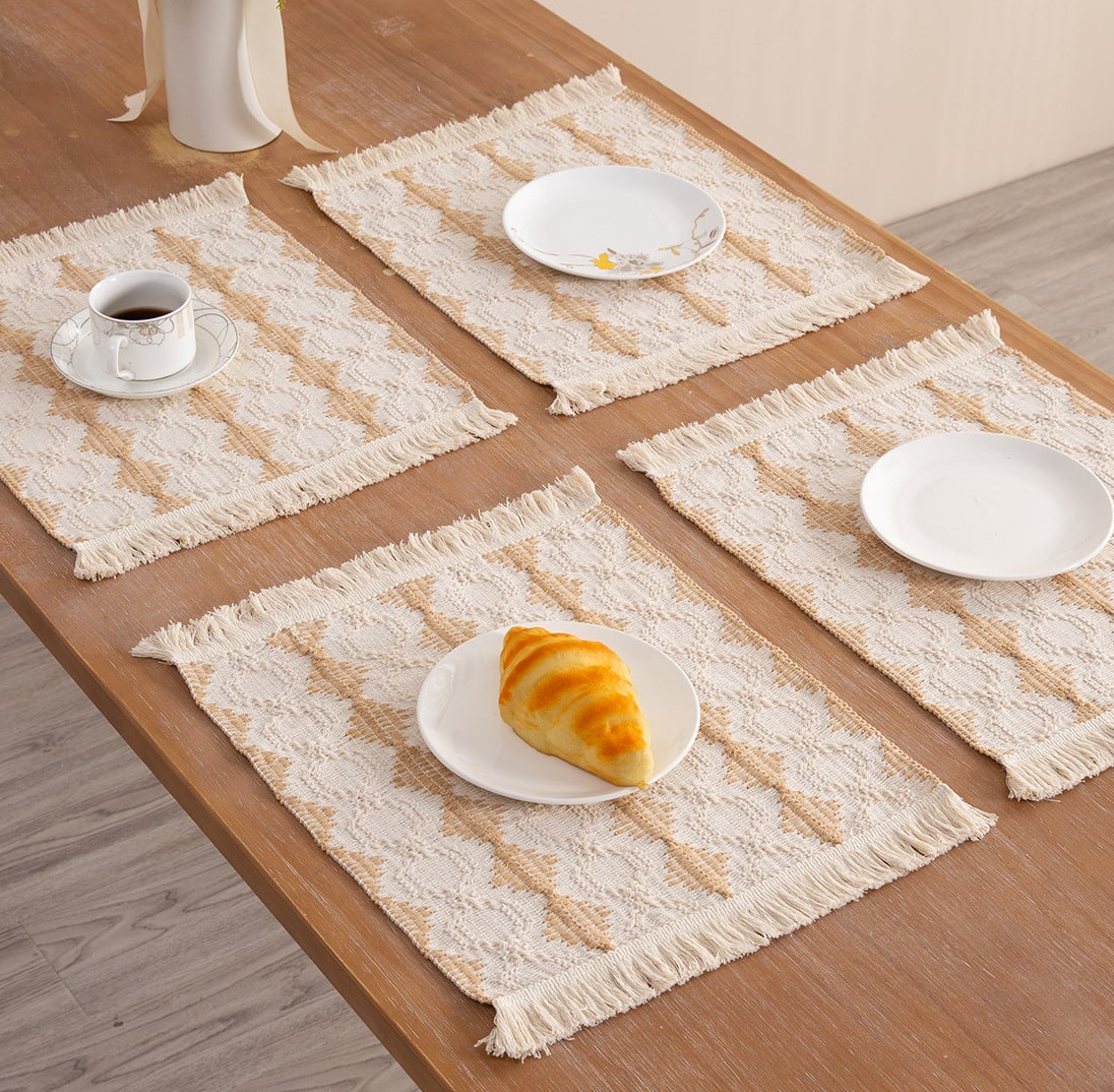 Rectangular Boho Pattern Placemats