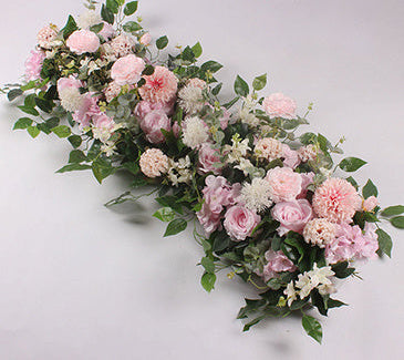 Rectangular Flower Arrangement for Boho Weddings