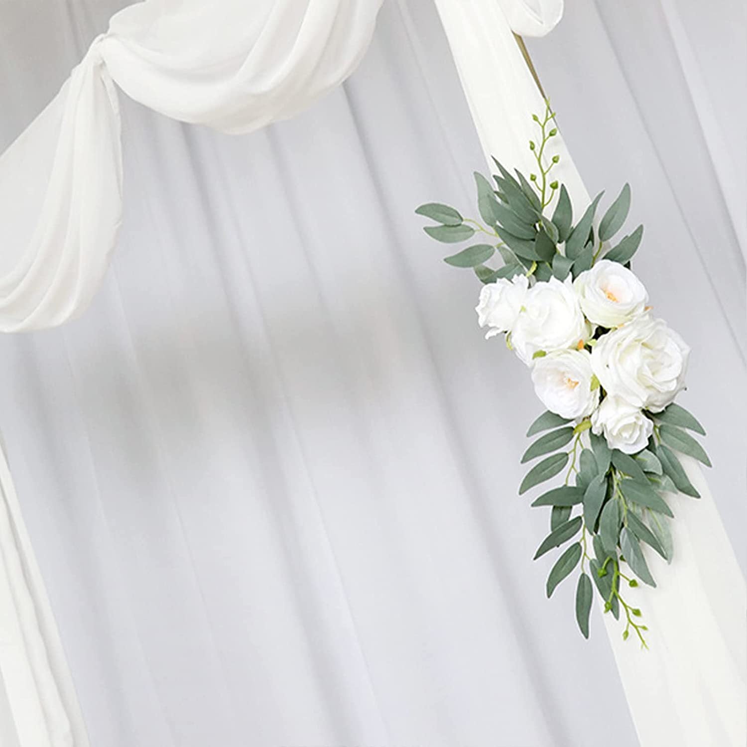 Rose Flower Decorations 2 Pieces for Boho Weddings