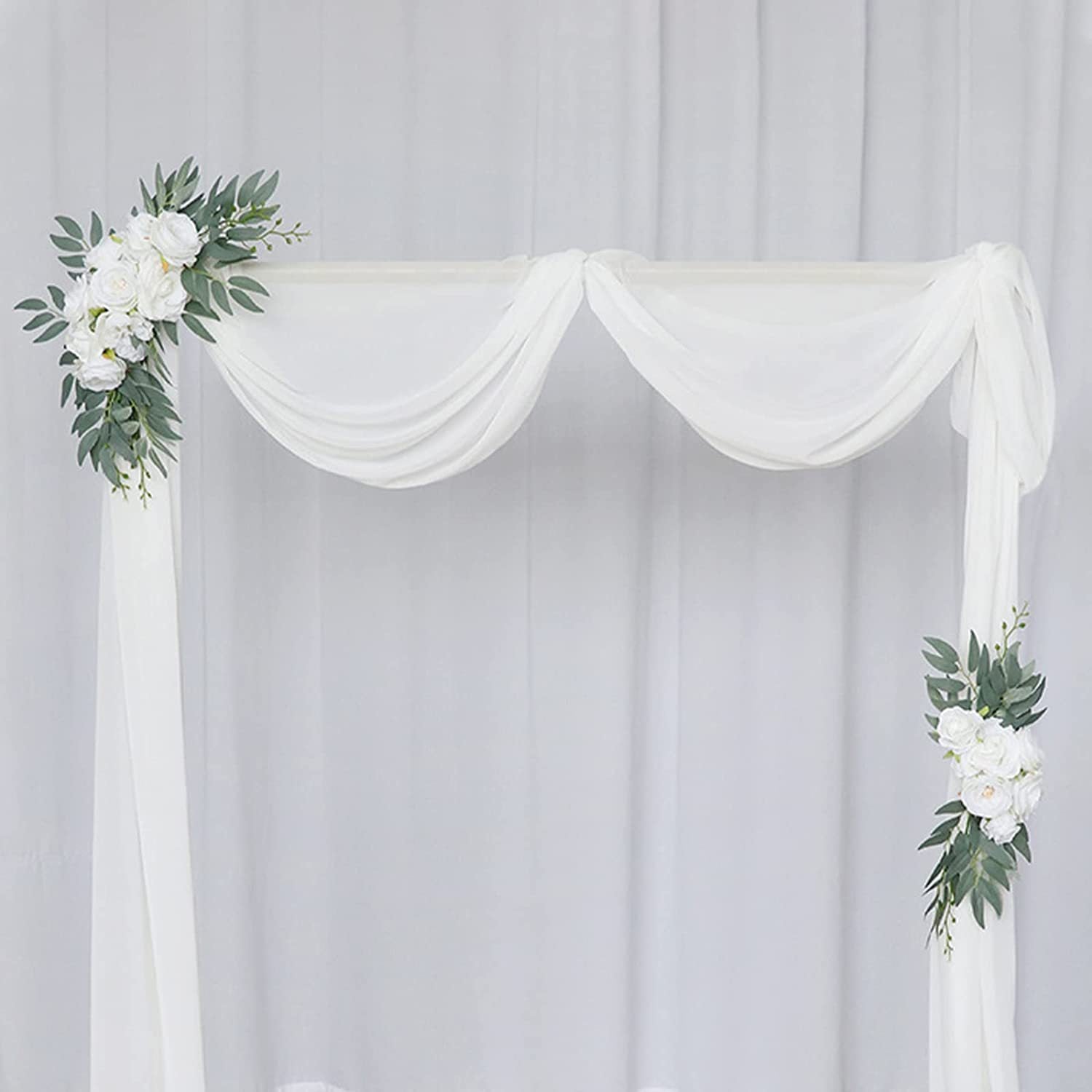 Rose Flower Decorations 2 Pieces for Boho Weddings