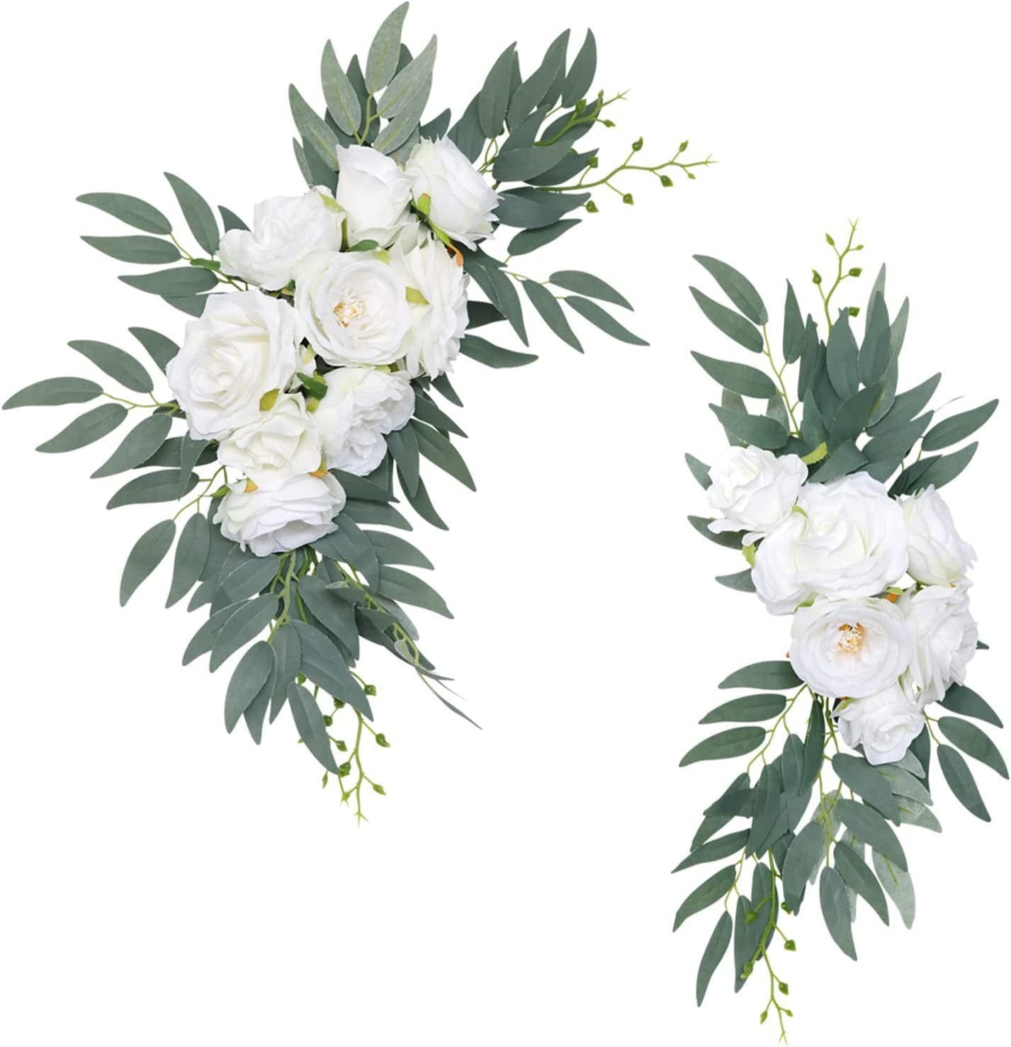 Rose Flower Decorations 2 Pieces for Boho Wedding