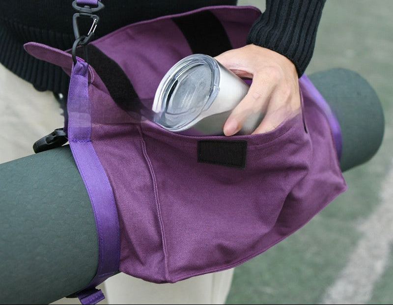 Simple Cylindrical Mat Carrier with Large Pocket