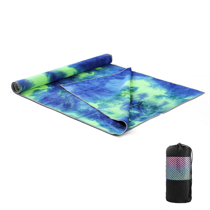 Tie-Dye Grip Yoga Blankets