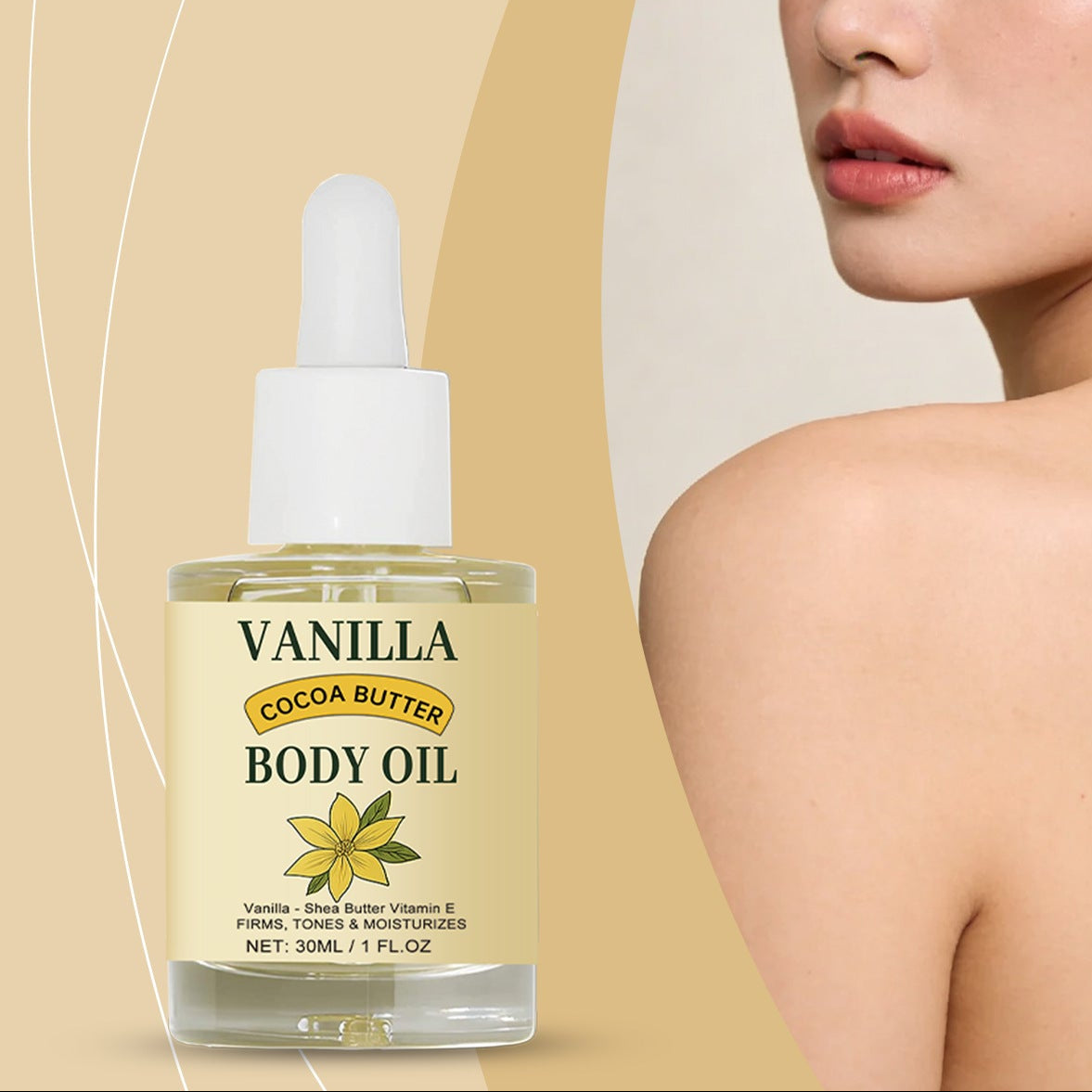 Vanilla Cocoa Butter Body Oil