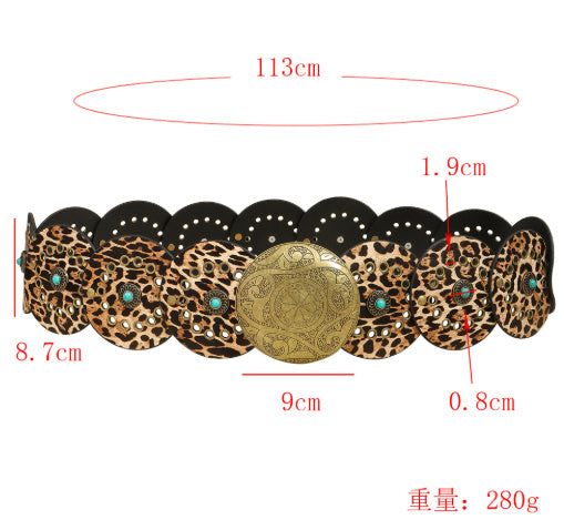 Western Disc Belt for Women