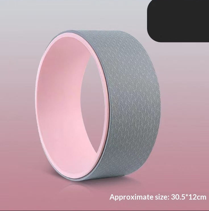 Pink Yoga Wheel 12 Inches - 30cm