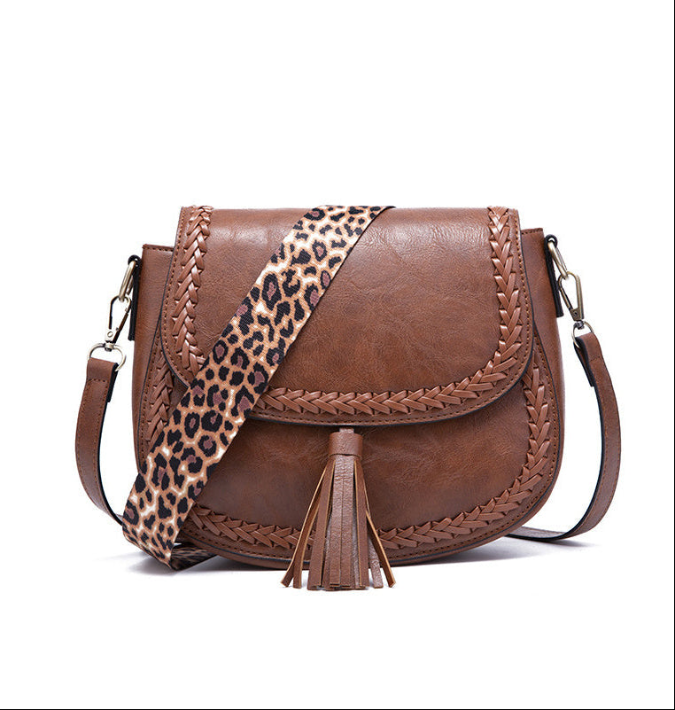 Women's Vegan Leather Boho Crossbody Bag