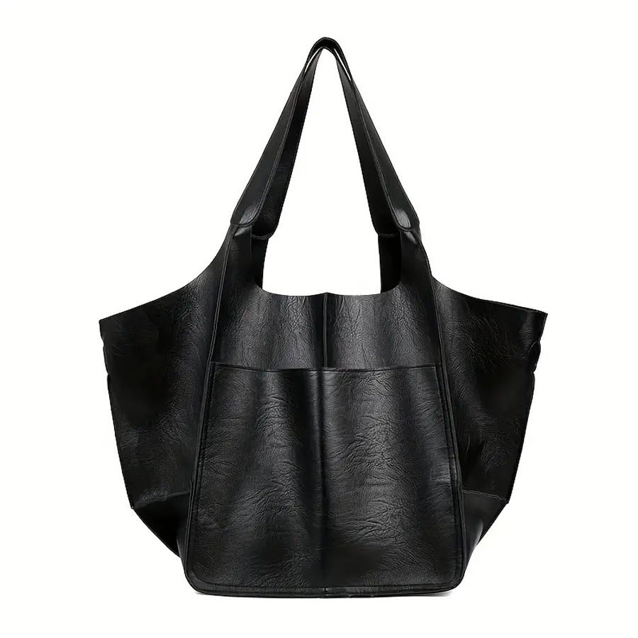 Women's Suede Boho Handbag black