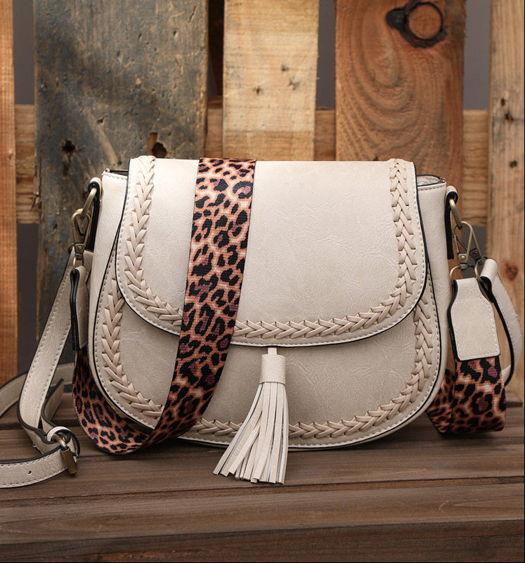 Women's Vegan Leather Boho Crossbody Bag