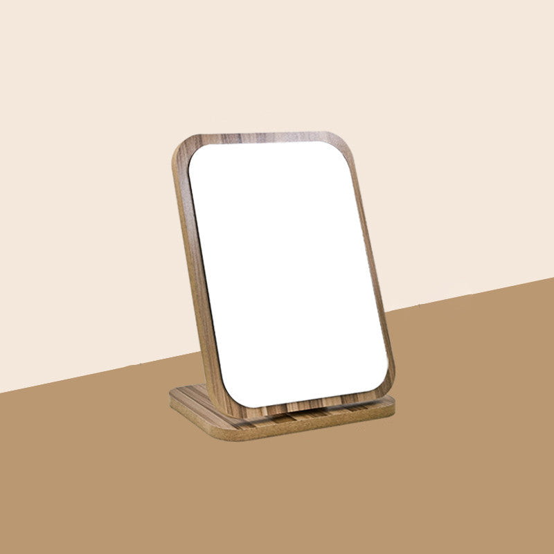 Wooden Boho Makeup Mirror