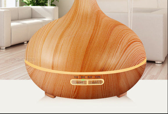 Wooden Bohemian Aromatherapy Diffuser with Essential Oils Set