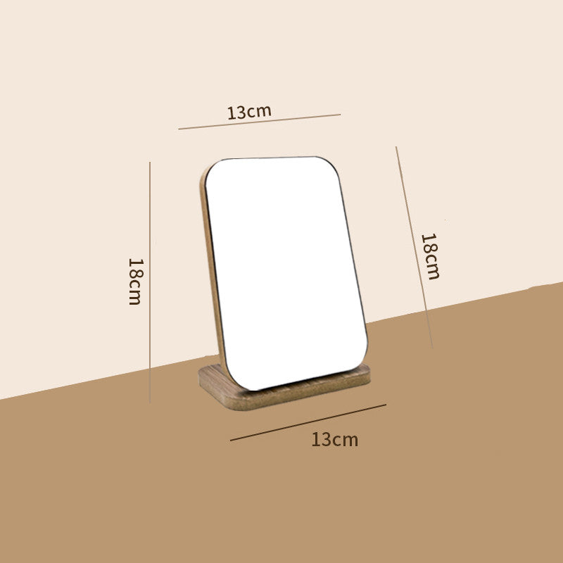 Wooden Boho Makeup Mirror