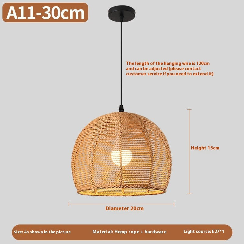 Woven Rattan Boho Chandeliers boho