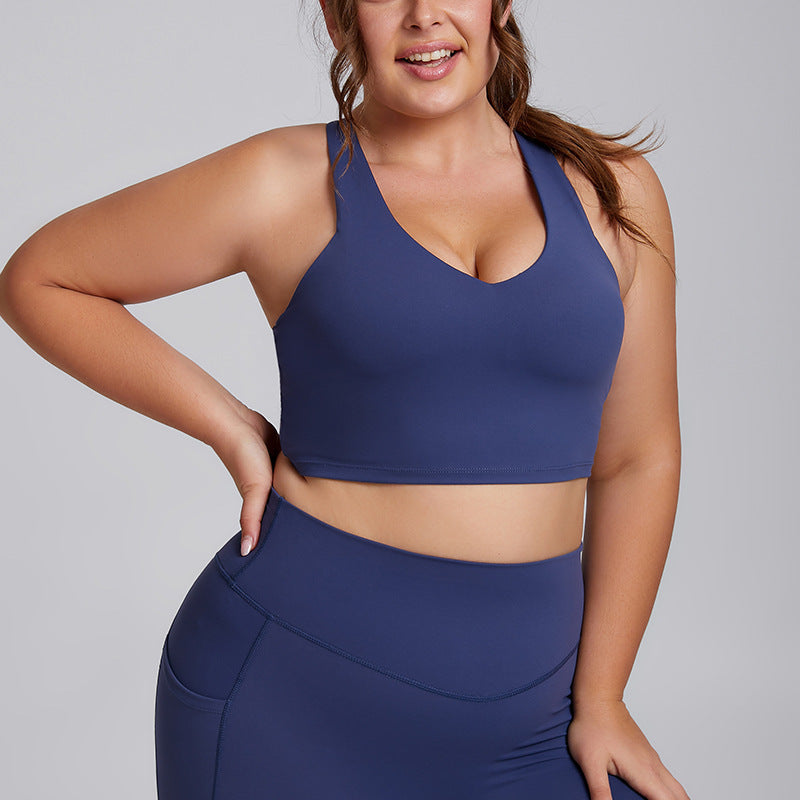 Plus Size Yoga Activewear Set