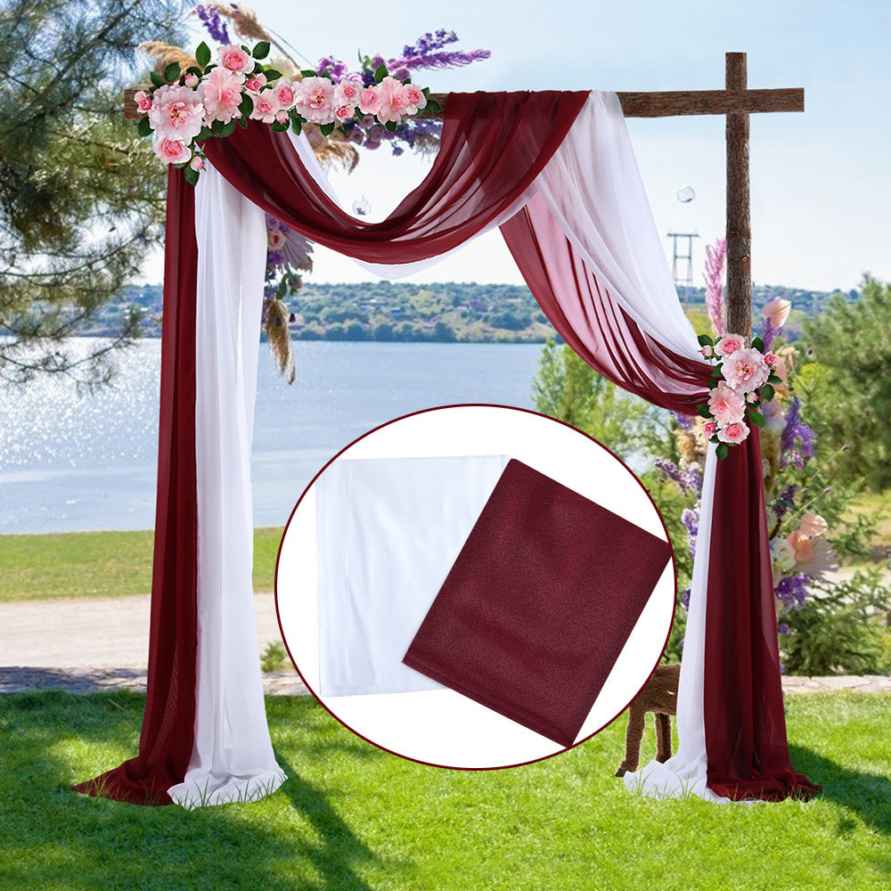 Boho Wedding Arch Draping Fabric