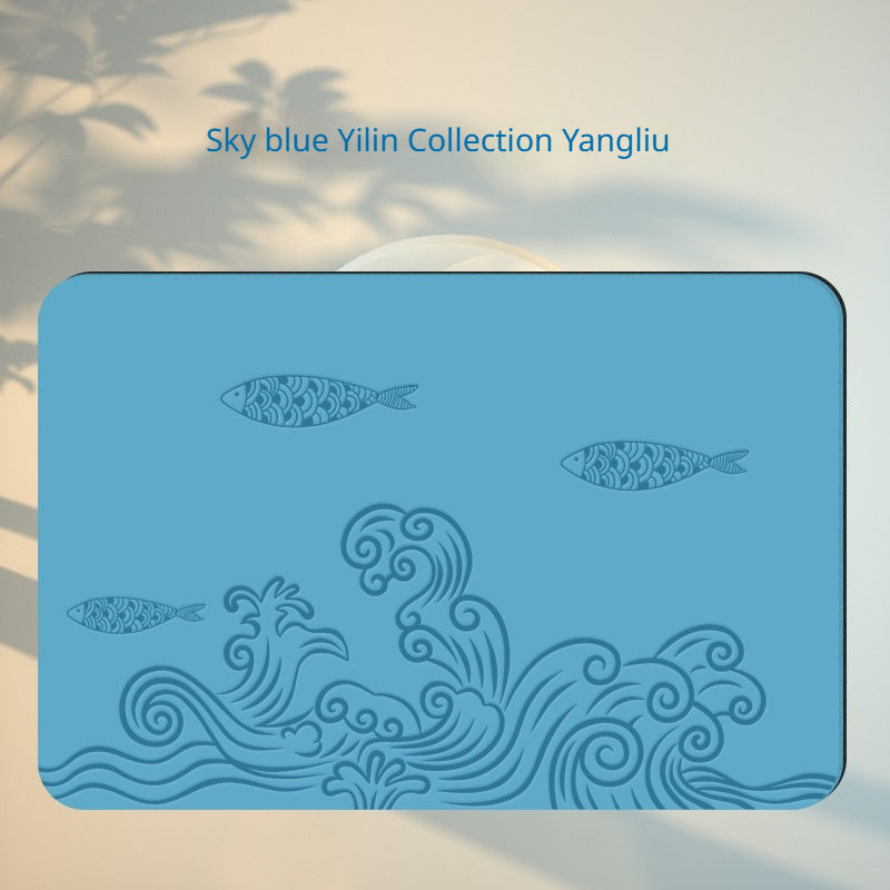 Boho Print Mini Yoga Mats - 16x23 Inches (40x60cm)