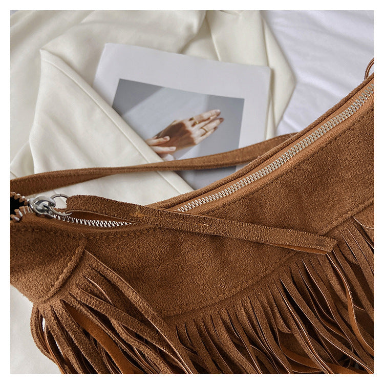 cross body Boho Fringe Bag for Women