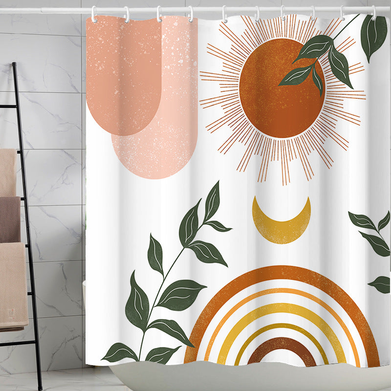 Colorful Boho Printed Shower Curtains