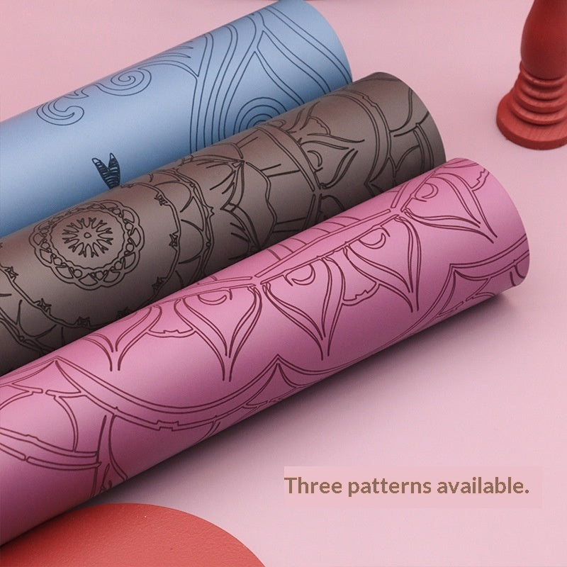 Boho Print Mini Yoga Mats - 16x23 Inches (40x60cm)