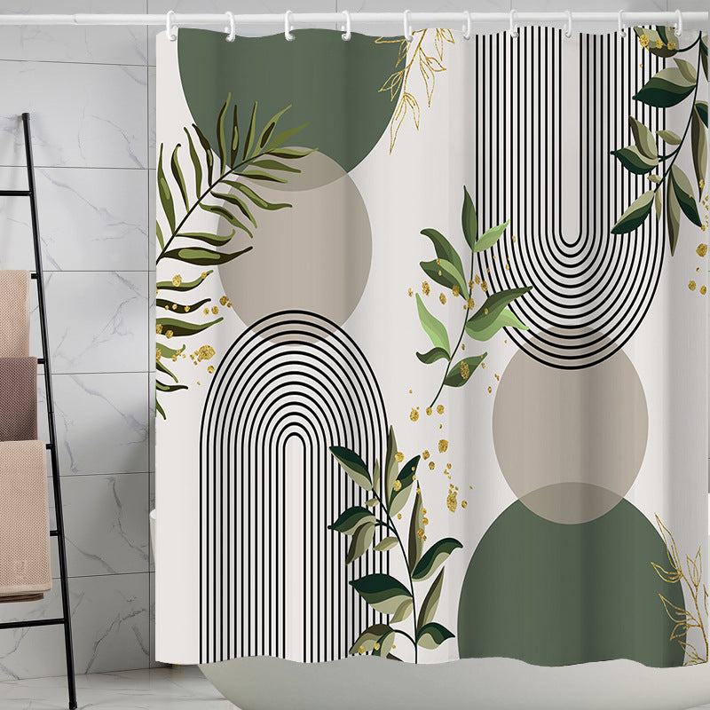 Colorful Boho Printed Shower Curtains