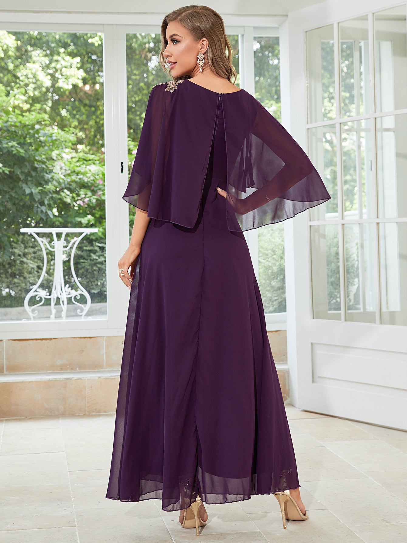 chic Step into timeless elegance and celebrate your loved one’s special day in style with the Mesh Boho Mother of the Groom or Bride Dress. Designed for women who want to embrace beauty, comfort, and sophistication with a free-spirited flair, this boho-inspired dress combines graceful flow with high-quality fabric that feels as luxurious as it looks. Perfect for weddings, receptions, and other milestone events, this dress allows you to shine with confidence while keeping the focus on effortless, earthy char