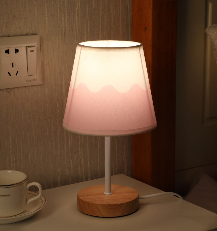 pink Simple Boho Desk Lamp