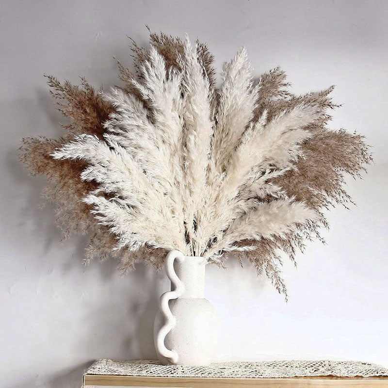 Pampas Grass Boho Wedding Decor Bouquet Set