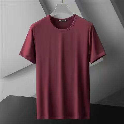 red Comfortable Yoga T-Shirt for Men
