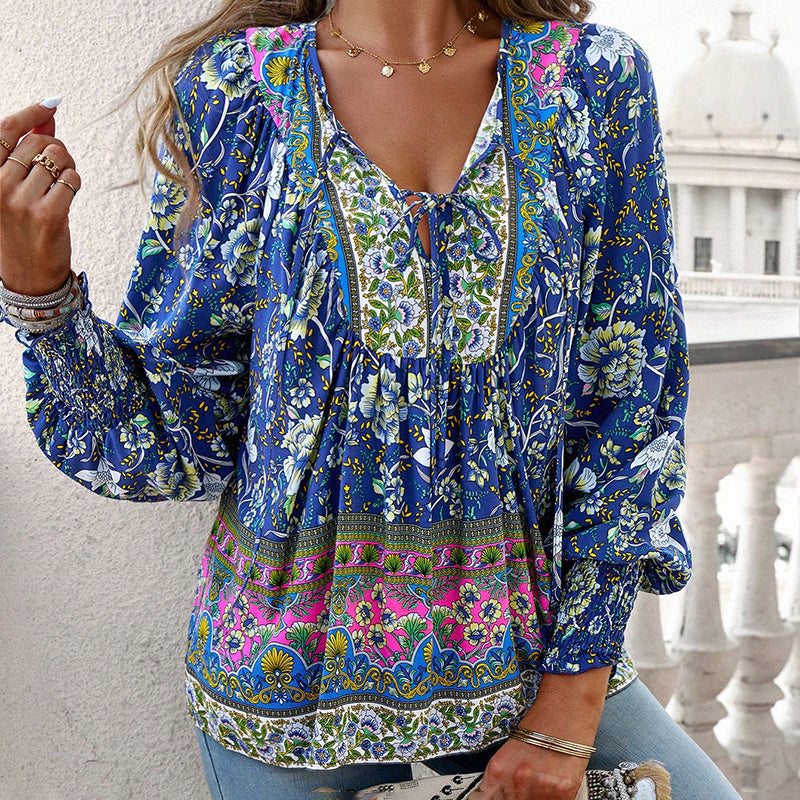 spring Boho Blouse for Spring