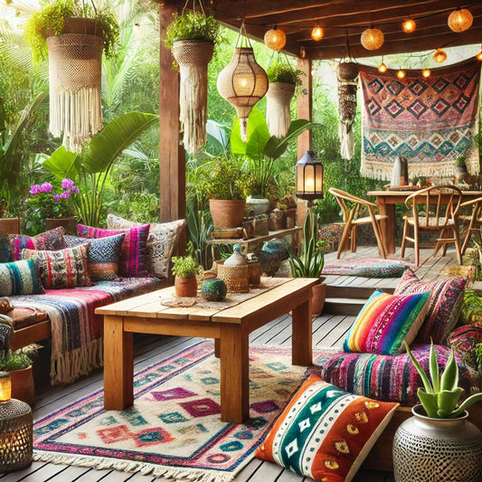 Boho Bliss: How to Create a Stunning Bohemian Outdoor Space