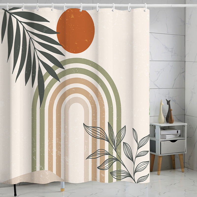 Colorful Boho Printed Shower Curtains