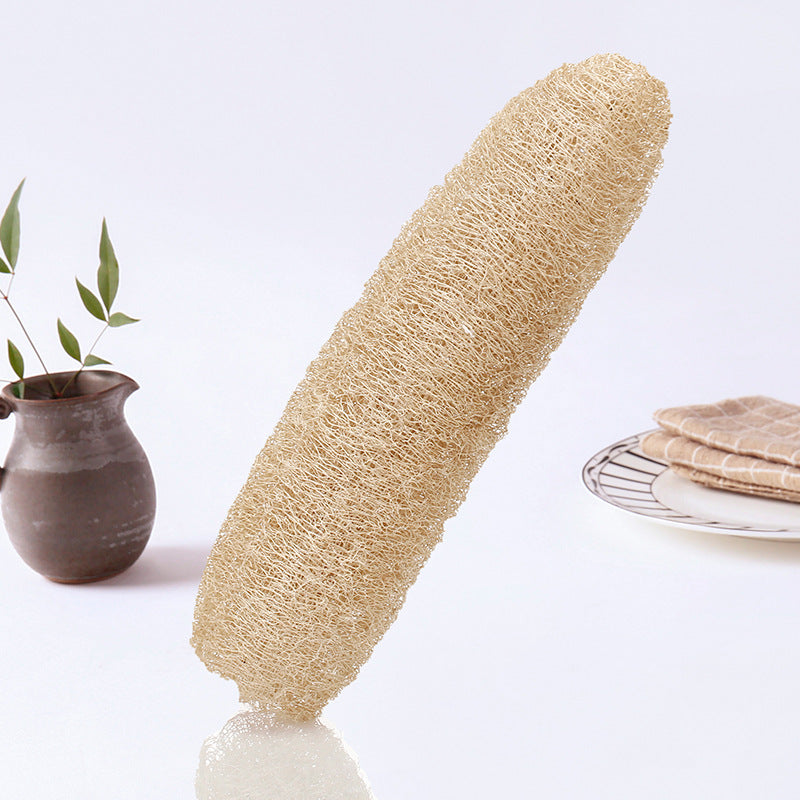 Natural Long Loofah Bath Sponge