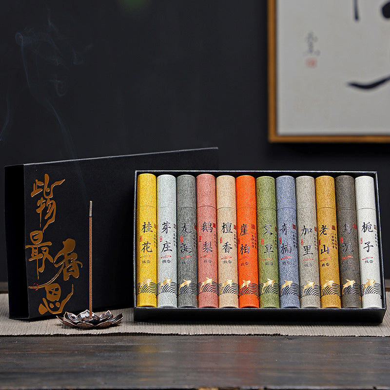 300 Pcs Incense Sticks Gift Box 12 Fragrance