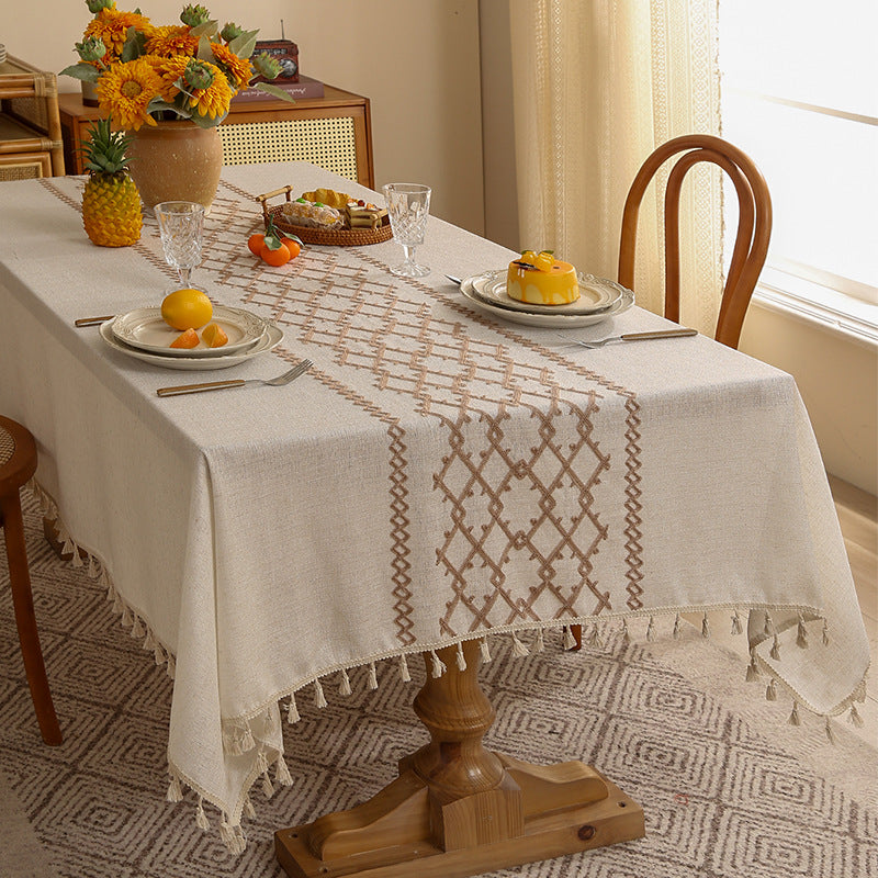 Bohemian Earthy Tablecloth