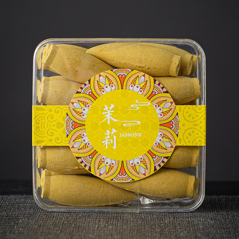 jasmine 30 Pcs Extra Large 30 Minute Backflow Incense Cones
