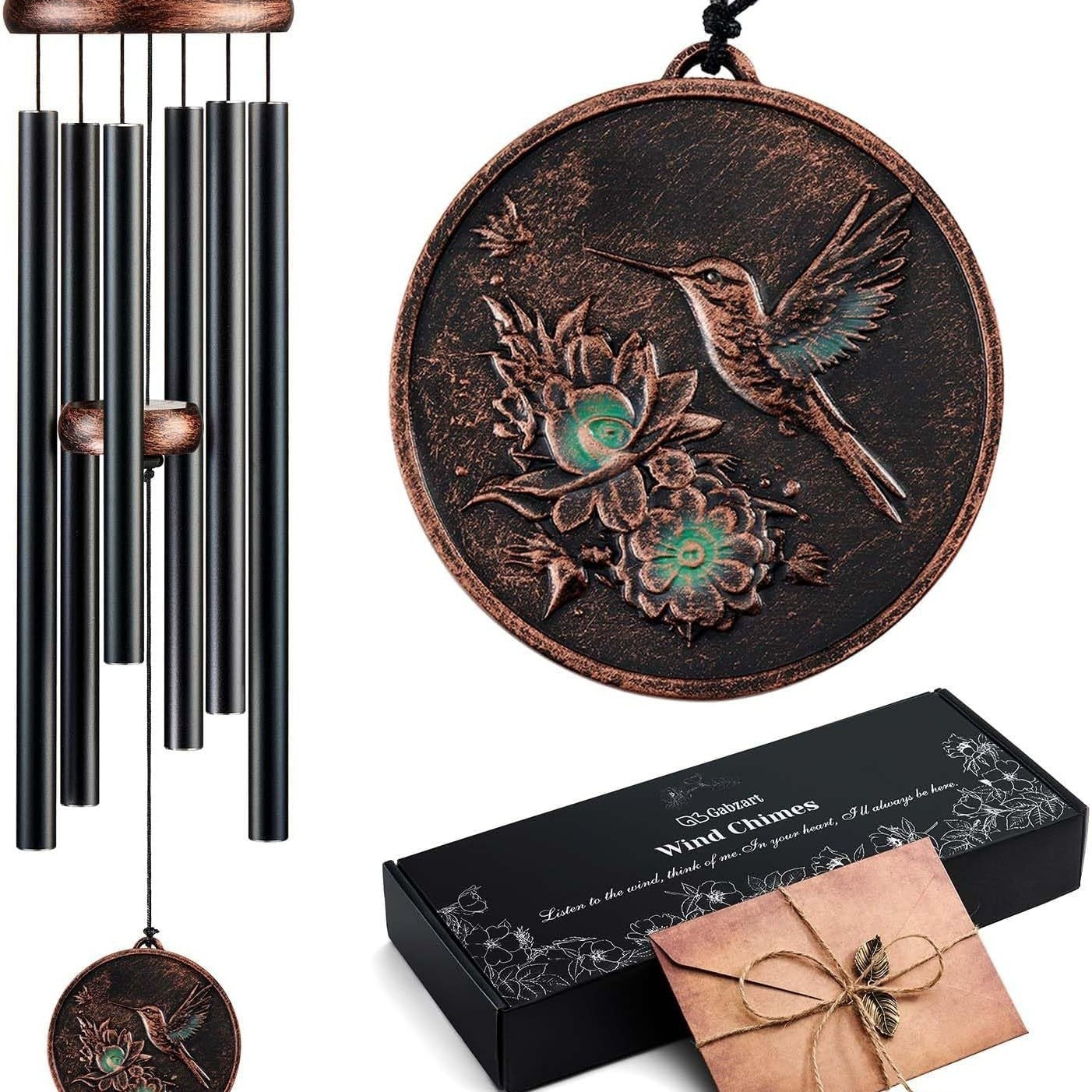 32 Inches Retro Tube Music Wind Chime