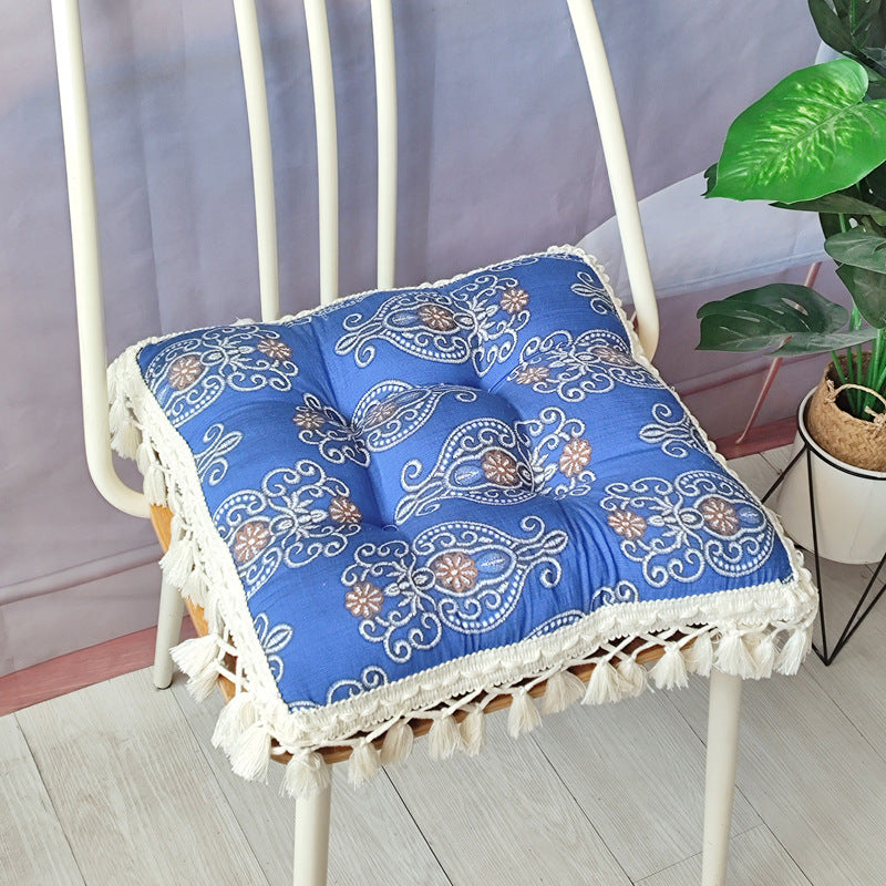 Bohemian Floral Seat Cushion Pillows