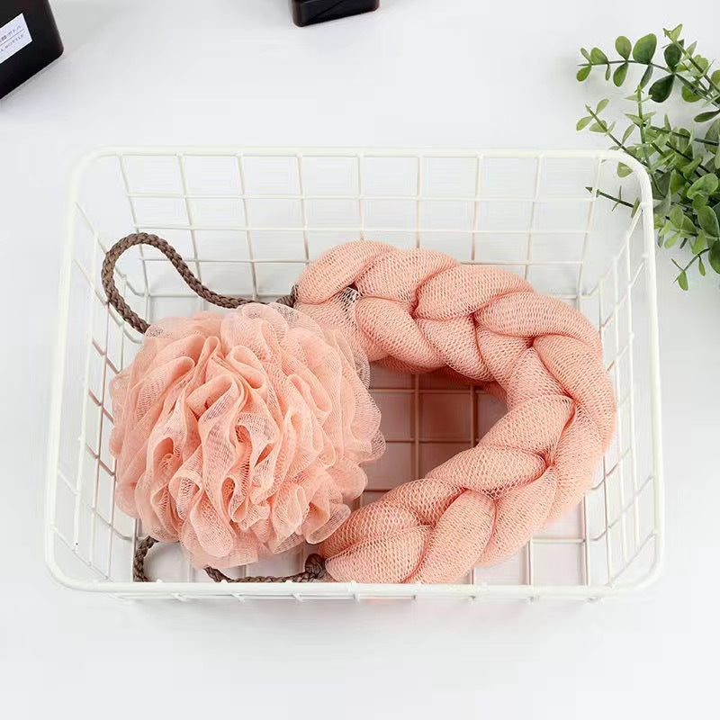 Foaming Bath Sponges Set