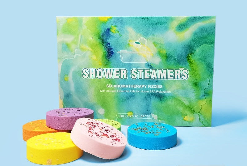 6 Pcs Flower Shower Steamers Box Set