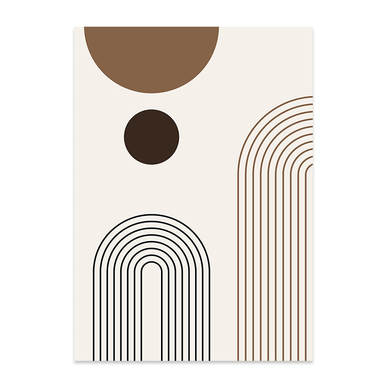 Abstract Geometric Bohemian Canvas Prints Set