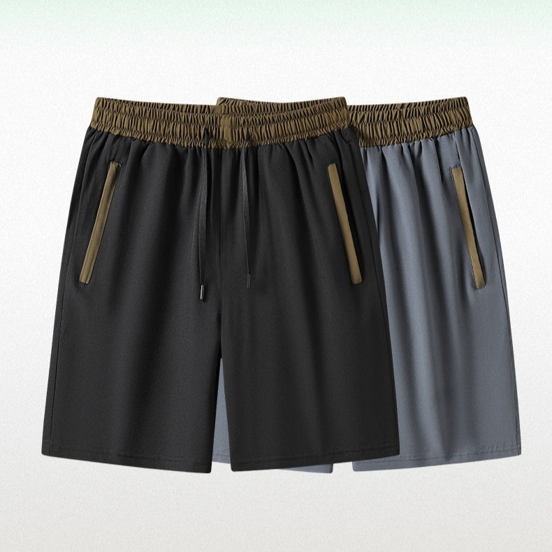 Activewear Shorts for Men with Elastic Waistband