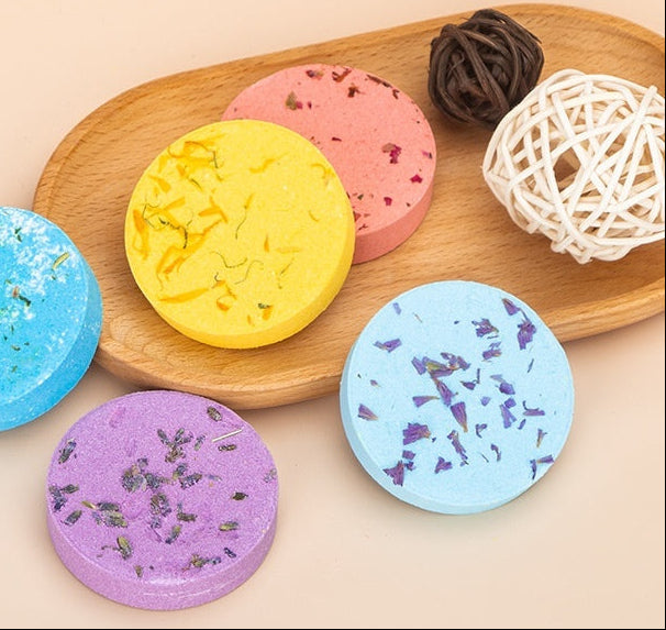 Aromatherapy Flower Shower Steamer  Salts