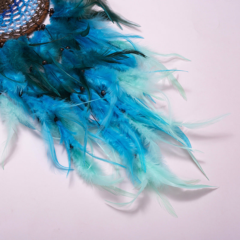 Blue Feather Dream catcher